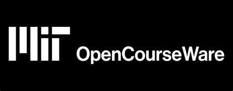 MIT OpenCourseWare .